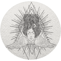 Celestial Twin Life Mentorship - Psychoshamanic Shamanic Woman Logo - Main